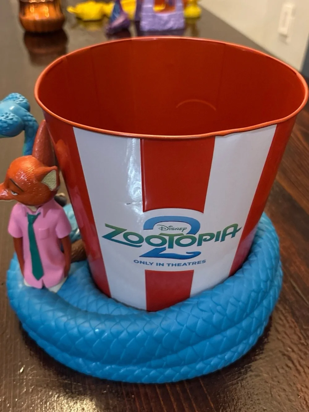 Disney zootopia popcorn